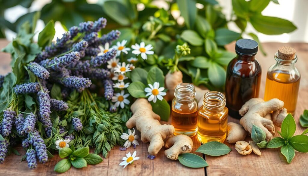 Herbal remedies for common ailments