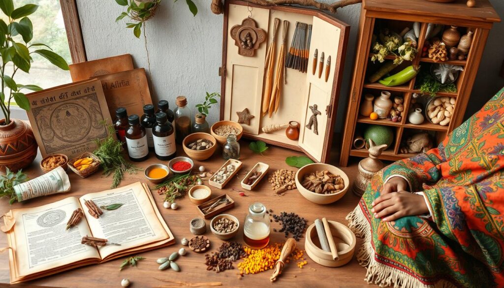 Traditional medicine from different cultures