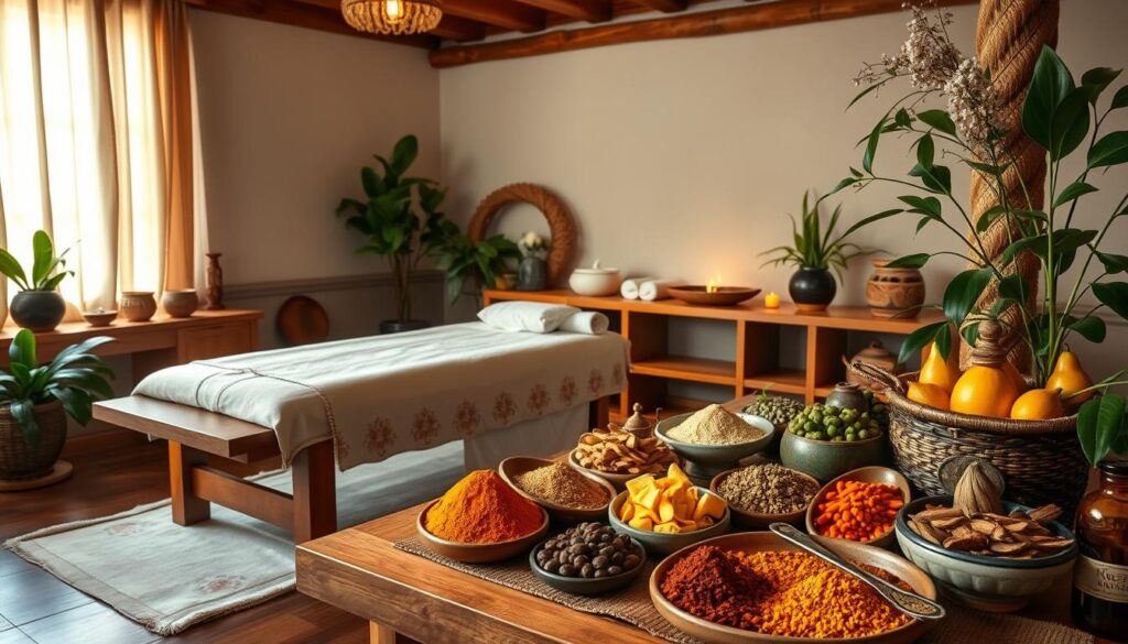 Ayurvedic therapies and dietary practices